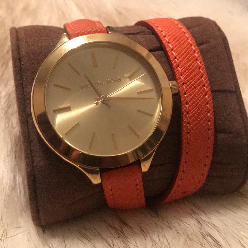 Michael Kors Double-Wrap Watch